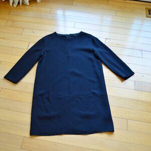 The Row Black Shift Dress Size 8